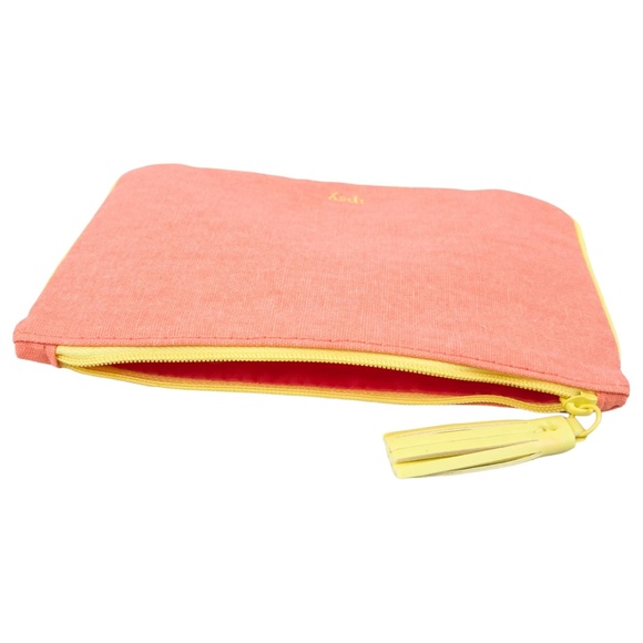 August 2018 Peach Orange & Yellow Ipsy Makeup Glam Bag - Picture 2 of 2